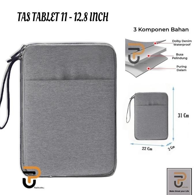 (Expert) Tas Tablet 11 inch - 12.8 inch Pouch Tablet