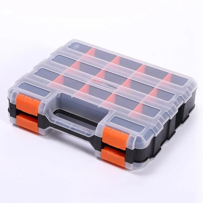 

Terlaris Kotak Perkakas Multifungsi Storage Tool Box Double Side - G-322