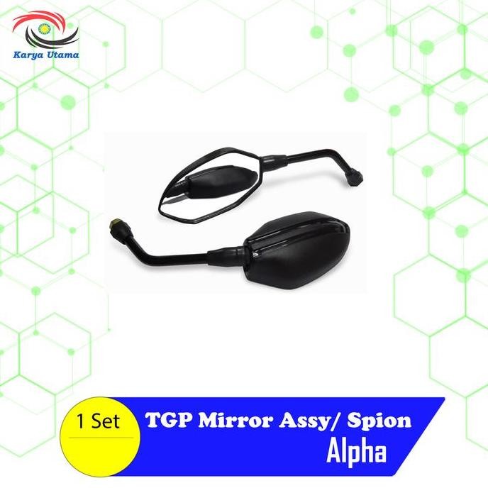 Promo Kaca Spion Cembung Alpha TGP Honda Supra / Vario / Beat / Revo COD