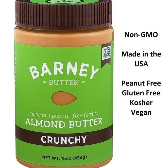 

Barney Butter Almond Butter Crunchy Chocolate Cocoa Coconut Smooth Bar