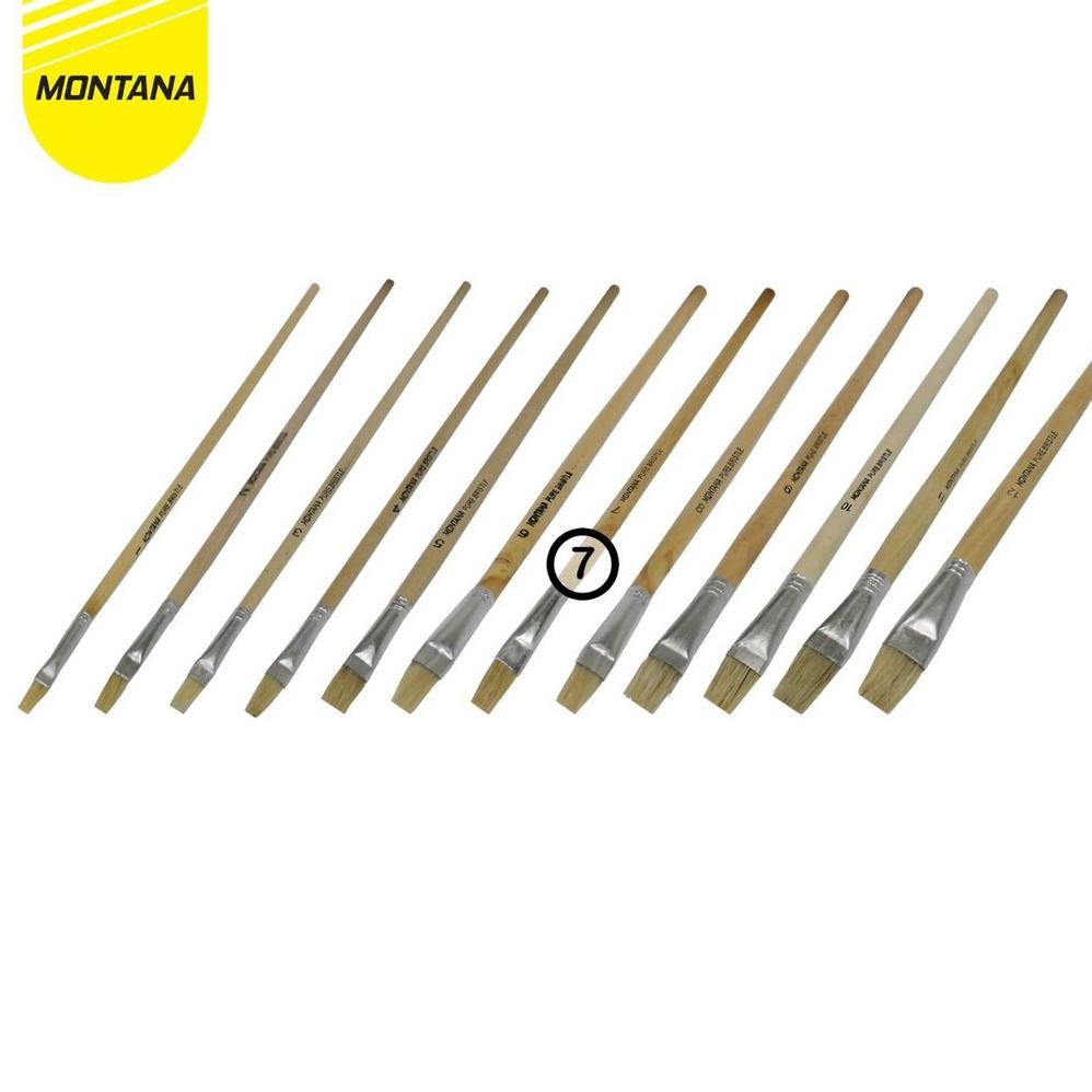 

MONTANA BRUSH KUAS CAT AIR LUKIS 31.8 CM WATERCOLOR BRUSH ACRYLIC NYLON BRW-2/RETAIL