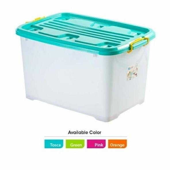 

Terlaris Kotak Penyimpanan Container Box Storage Ezy Cb 130 Liter
