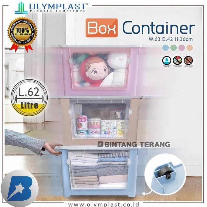 

Terlaris Box Container Olymplast Obc 62 Liter