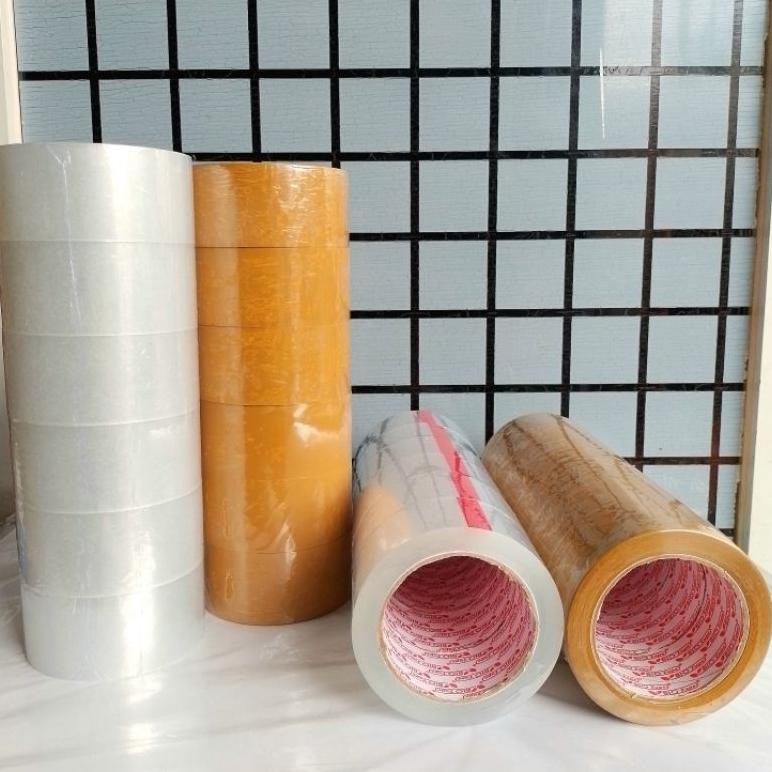 

Lakban OPP BIO 90 Yard Bening & Coklat ( Slop ) [ Original ] AST