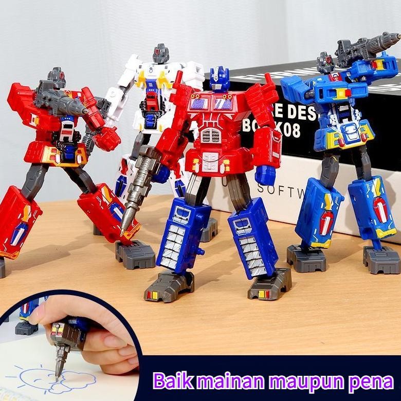 

Mainan Pena Robot Transformers/Mainan Belajar Pulpen/Pensil Peluru Mekanis