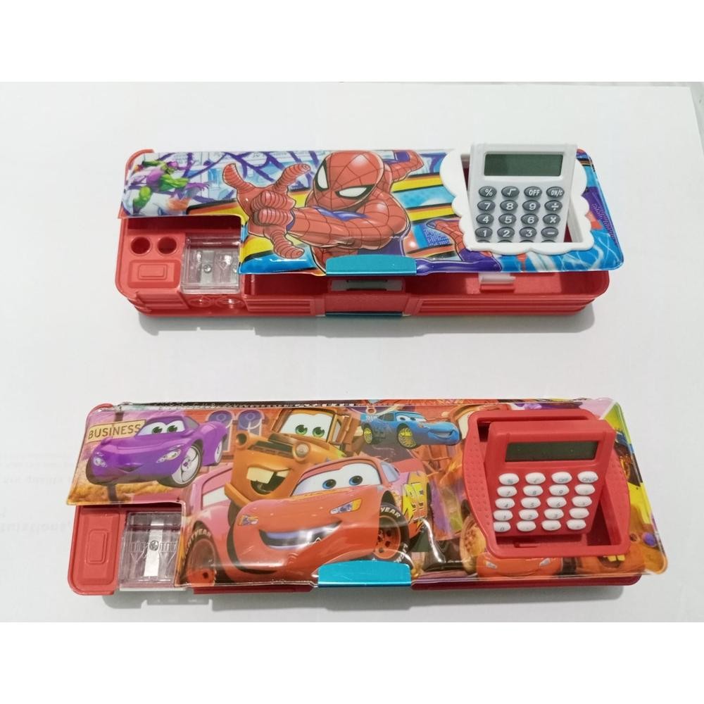 

Tempat Pensil COWOK Magnet Karakter + Kalkulator / Kotak Pensil CC-7806