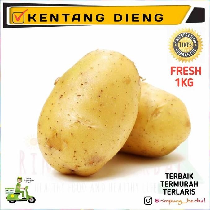 

kentang / kentang dieng / dieng asli / sayur segar / Rimpang Herbal