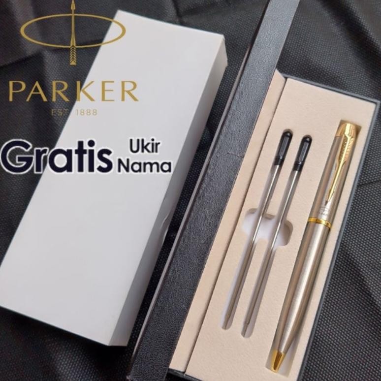 

Pulpen Gifset Box Pen Parker Twist Action 2 Refill Pen Gratis Grafir Nama