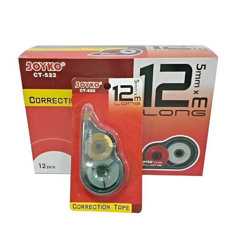 

CORRECTION TAPE JOYKO CT-522 12METER (1PAK/12PCS)
