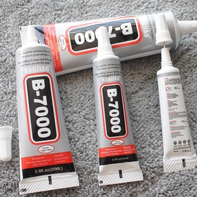 

Lem Power Glue Strong Adhesive 50ML - B-7000 Transparent AST