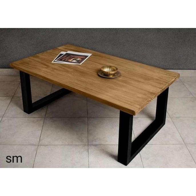 Df8 / Full Kayu Meja Tamu /Meja Kopi /Coffe Table Minimalis - P80Xl40X40 Jati Furniture