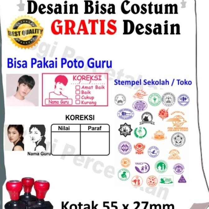 

Stempel Otomatis Flash 1 Warna Desgn Custom Sesuai Selera 1Jam Selesai