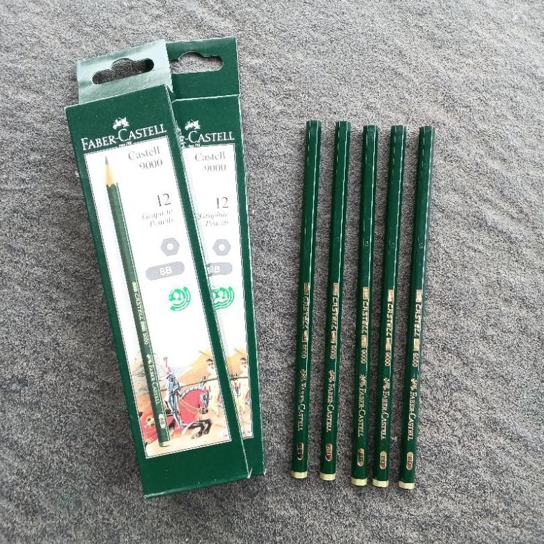 

Pensil Faber Castell 8B ( 12 Pcs ) [ Original ]