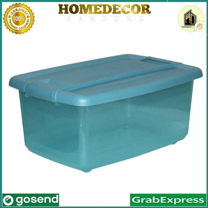 

Terlaris Stora 21 Ltr Kotak Penyimpanan Dengan Roda - Biru / Storage Box Stora