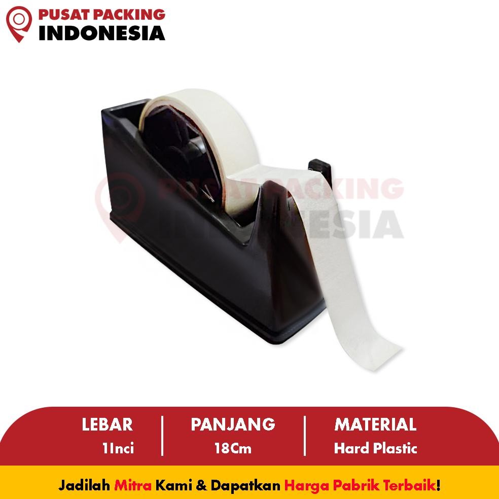 

Dispenser Isolasi / Tempat Isolasi / Tempat Lakban 1 Inch PUSAT PACKING INDONESIA AST