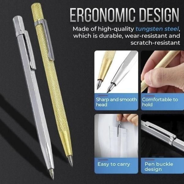 

Magic Pen Pena Engraving Carbide Scriber For Glass Metal Alat Potong TPB AST