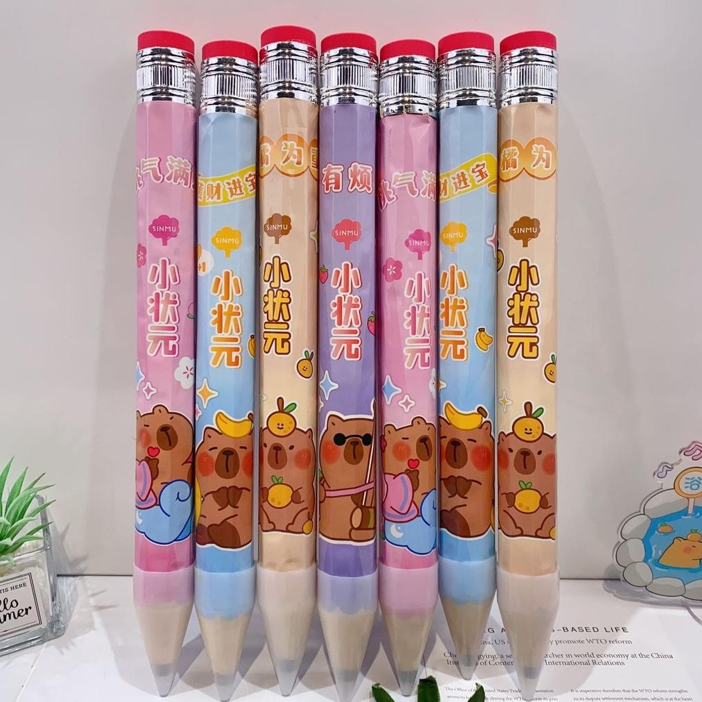 

Pensil Kartun Besar/ Pensil Jumbo Kreatif Pensil Besar Baru Kartun Lucu Pensil