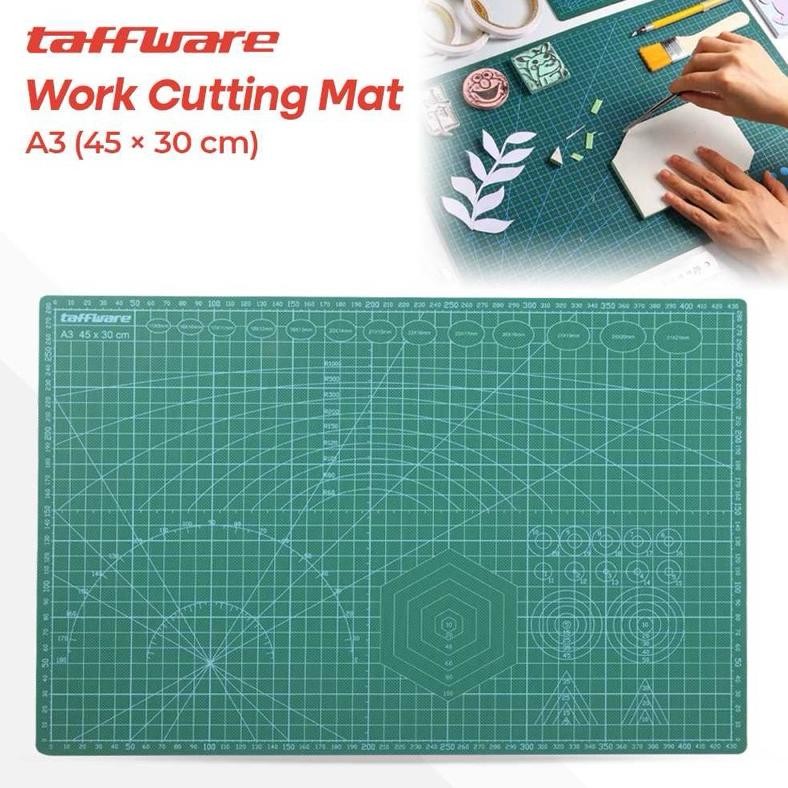 

Taffware Alas Potong Work Cutting Mat Pad A3 45x30cm AST