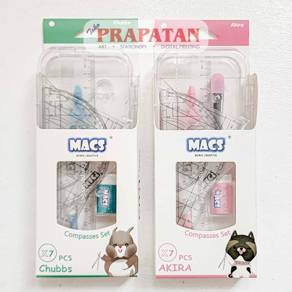 

Macs Mathematical Compasses Set 7 | Jangka AST