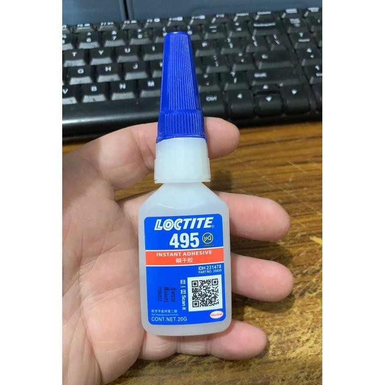 

Lem Super Glue Serbaguna Cairan Super Perekat Kuat 20gr untuk sepatu 100% ORIGINAL AST