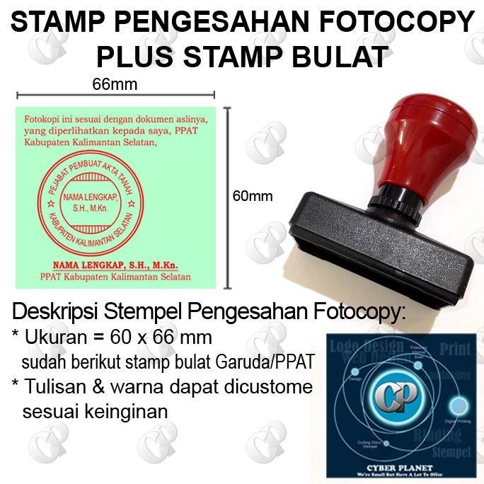 

Stempel Ppat Pengesahan Fotocopy Dan Salinan