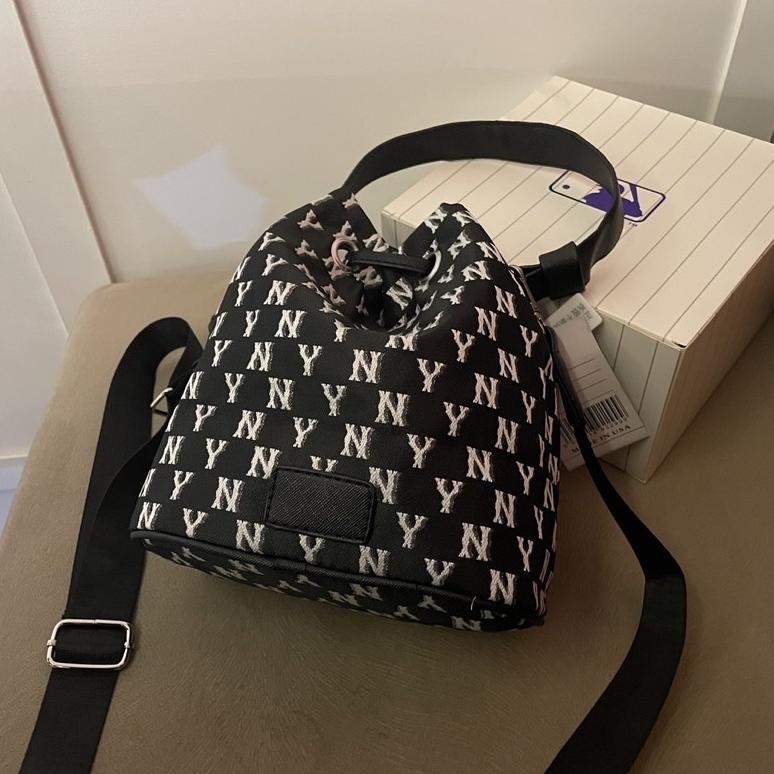 Up15 [Bisa Cod] Tas Ny Wanita / Slingbag Ny Jacquard Monogram / Tas Wanita / Tas Pergi / Tas Kantor 