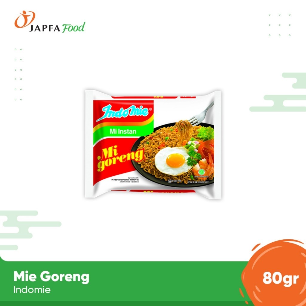 

Indomie Mi Instant Goreng 80gr
