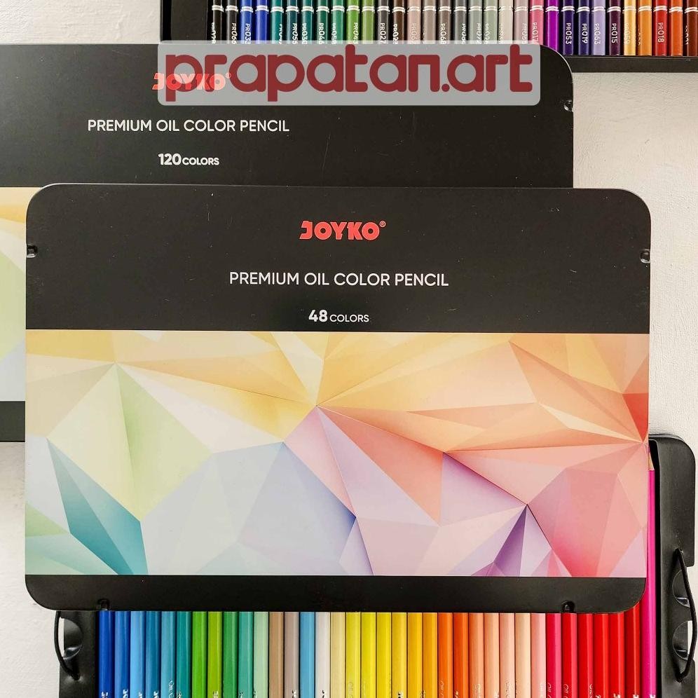 

Pensil Warna Joyko Premium Oil Color Pencil CP-TC126 | Color Pencil AST