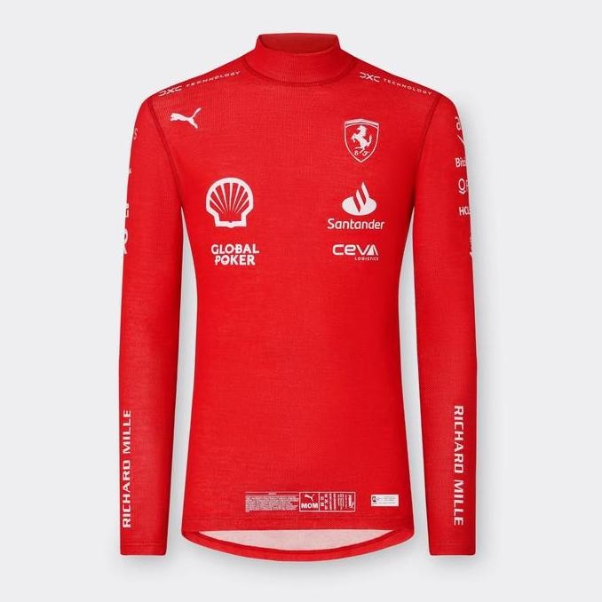 Scuderia Ferrari 2023 JOSHUA VIDES Carlos Sainz PRO Undersuit Top