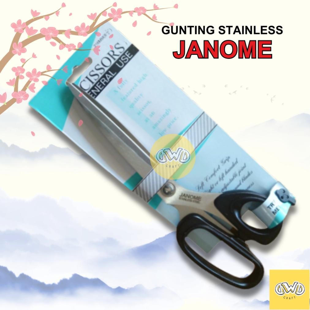 

Gunting Kain JANOME 8.5 Inch (216 mm) AST