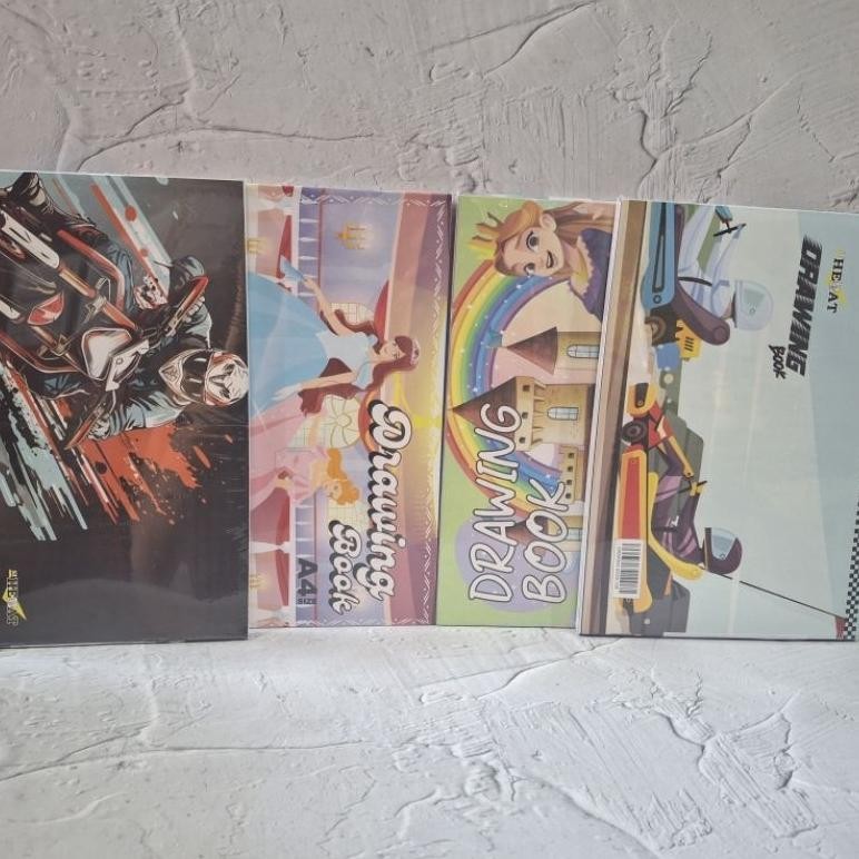 

(40 Pak) Buku Gambar A4 Fancy Si Hebat Kartonan AST