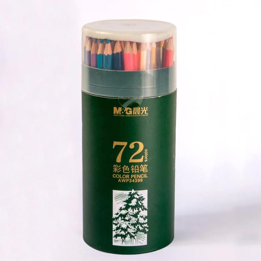 

Pensil Warna/ Colour Pencil M&G Hexagon Tidak Beracun 72 Warna [Tabung Hijau] AST