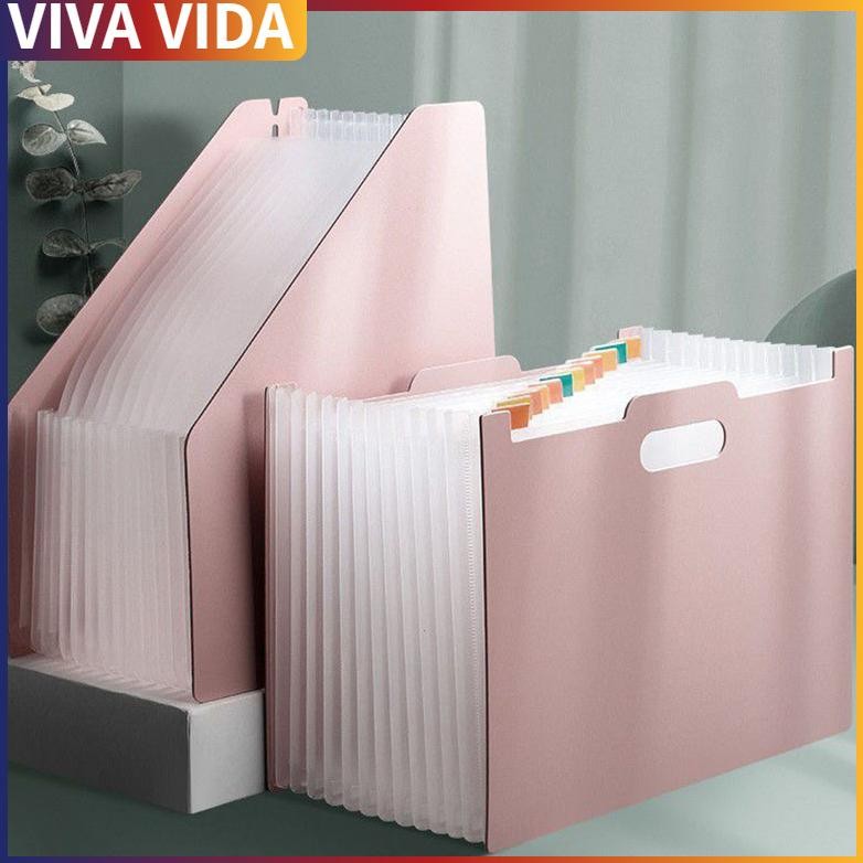 

Standing file A4/ File folder document bag/ Tas document file 13 sekat Desktop File Organiser AST
