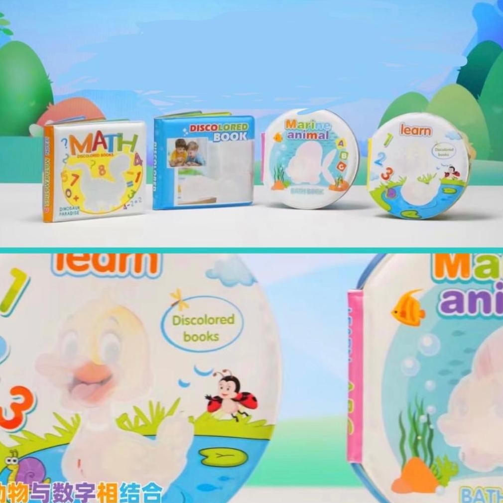 

[BOS](784-21)Mainan Buku Tulis Cair / Mewarnai Air / Spidol Tanpa Tinta / Buku Berubah Warna Multifungsi / Simulasi Anak Discolored Book Anti Sobek Anti Rusak AST