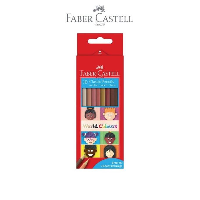 

Faber-Casetll Colour Pencils Classic World Colours set 10 AST