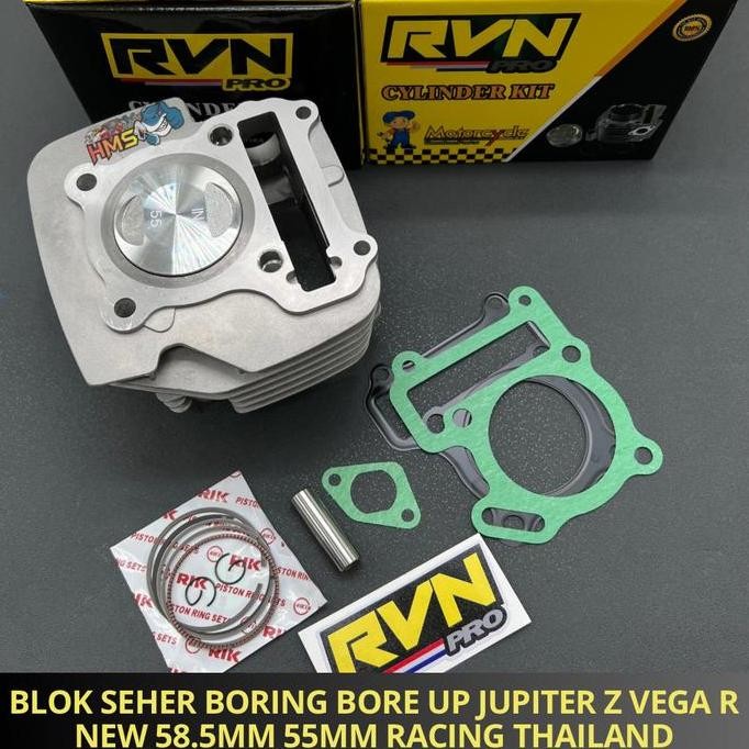 BLOK SEHER BORING BOREUP JUPITER Z VEGA 55 55MM 58 58,5MM RVN THAILAND