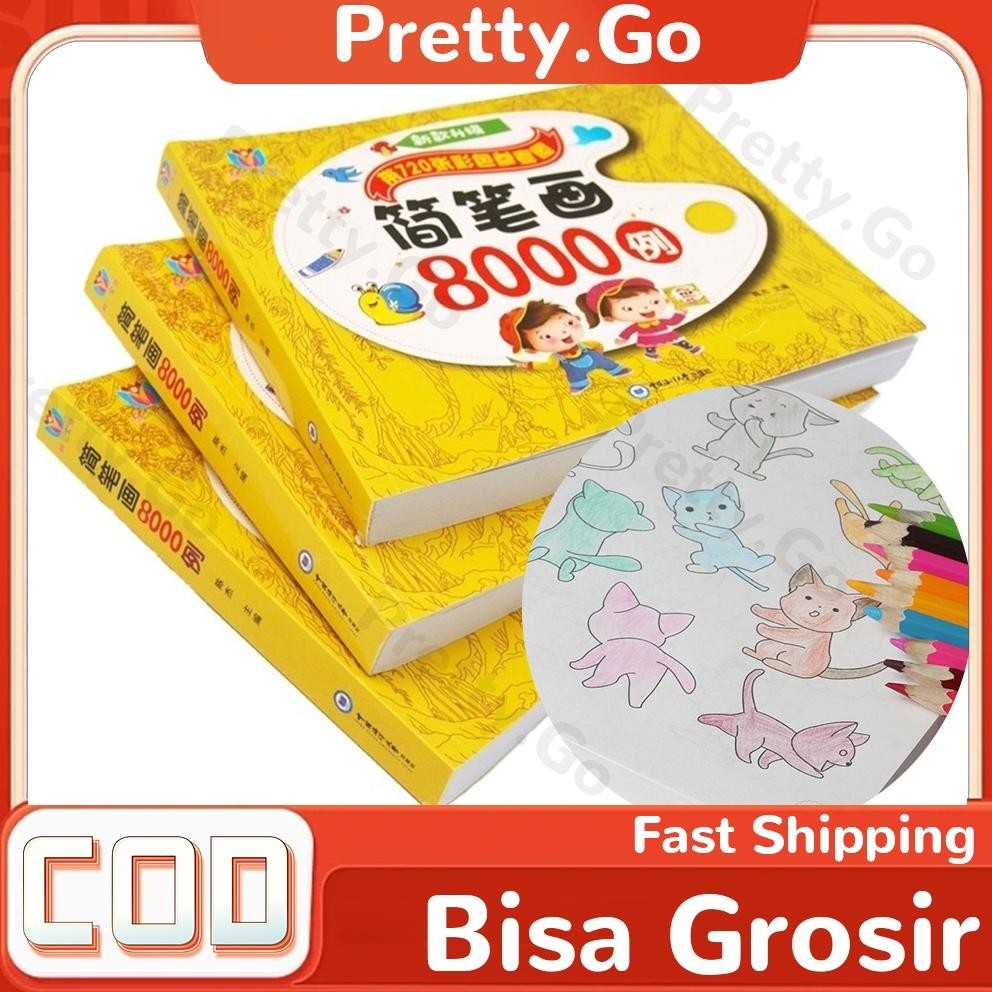 

Buku Mewarnai Anak Anak 8000 Gambar Mewarnai Book AST