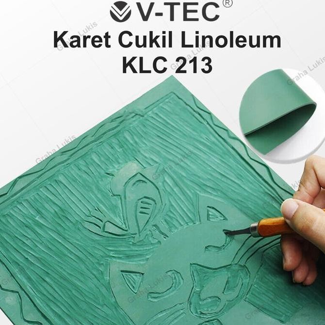 

Terlaris Karet Lino Cutter A3 V-Tec Ukir Cetak Stempel KLC 213 SALE