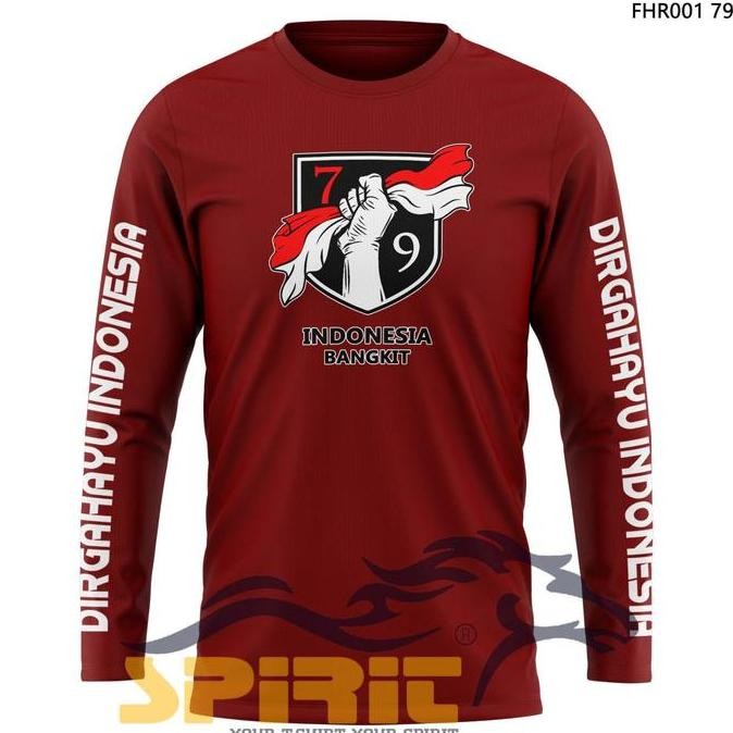 BAJU 17 AGUSTUS 2023 PAKAIAN AGUSTUSAN KAOS 17 AGUSTUS 78 PANJANG galh