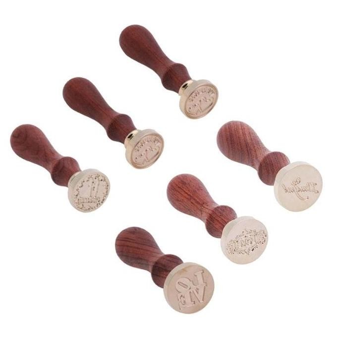 

Terlaris Sealing Wax Stamp with Wood Handle - Love Series SALE