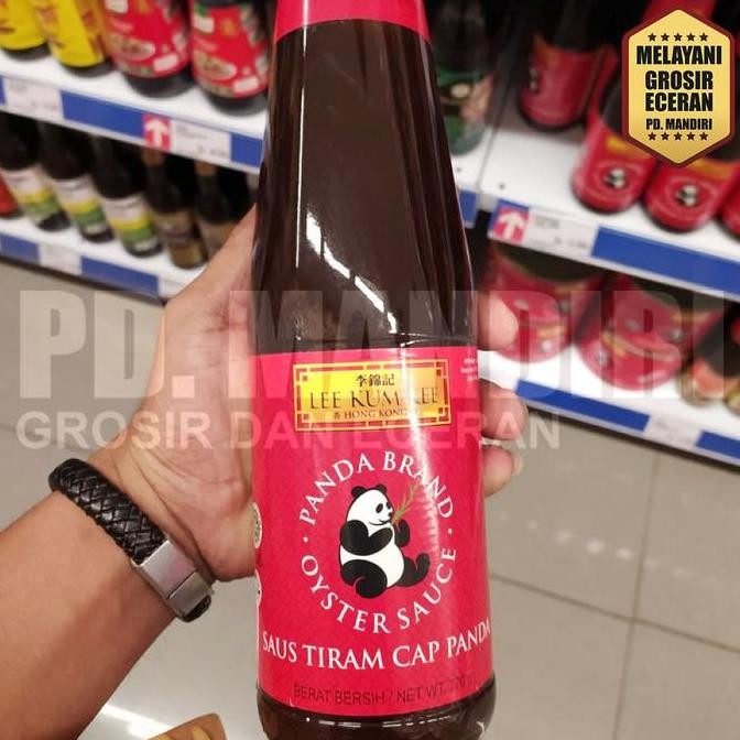 

Terlaris CAP PANDA SAUS TIRAM LEE KUM KEE 770 GR / OYSTER SAUCE / LKK SALE