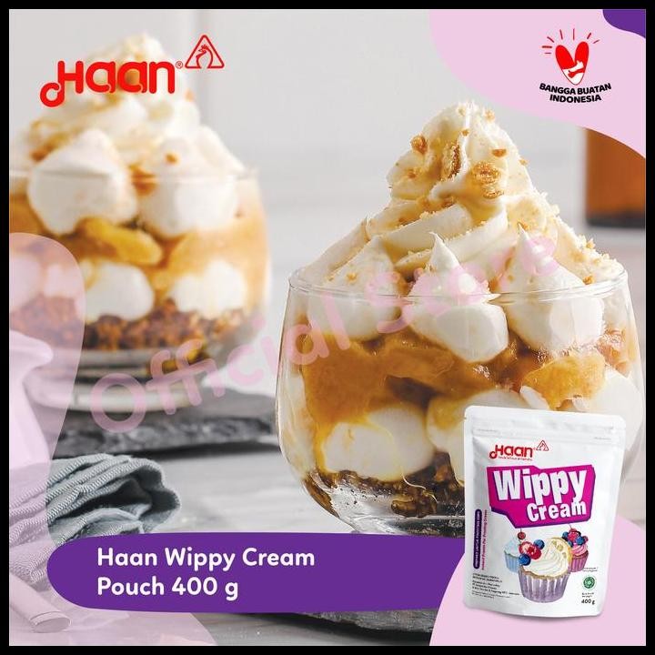 

Terlaris Haan Wippy Cream 400Gr Good Quality