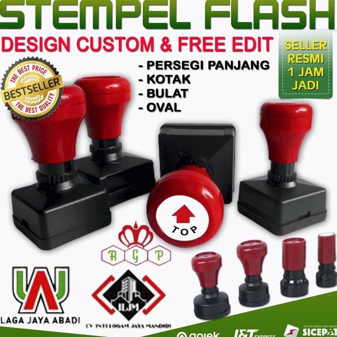 

Terlaris Stempel Warna Flash I Otomatis Design Custom - kecil, 1 warna SALE