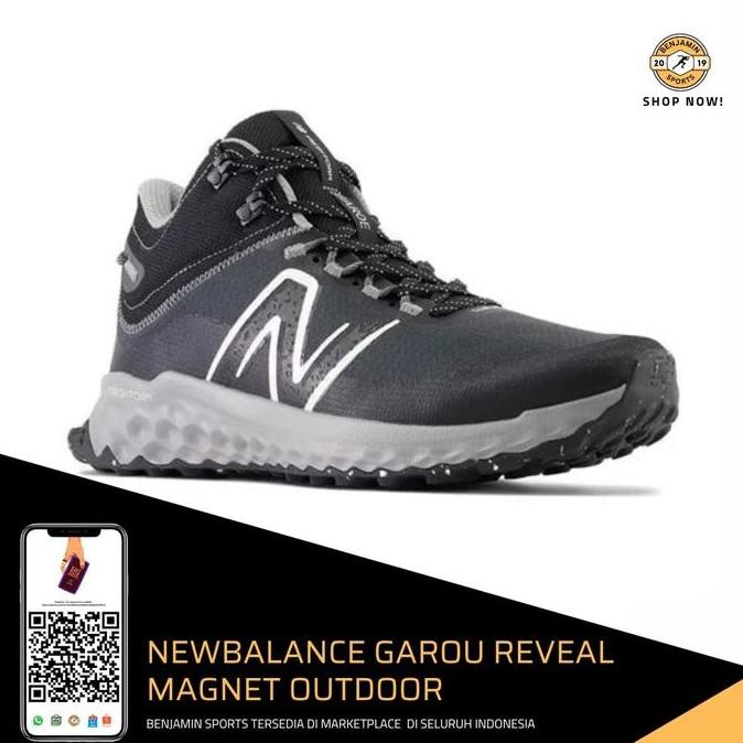 Tersedia SEPATU HIKING PRIA NEW BALANCE FRESH FOAM GAROE MTGAMCLB ORIGINAL