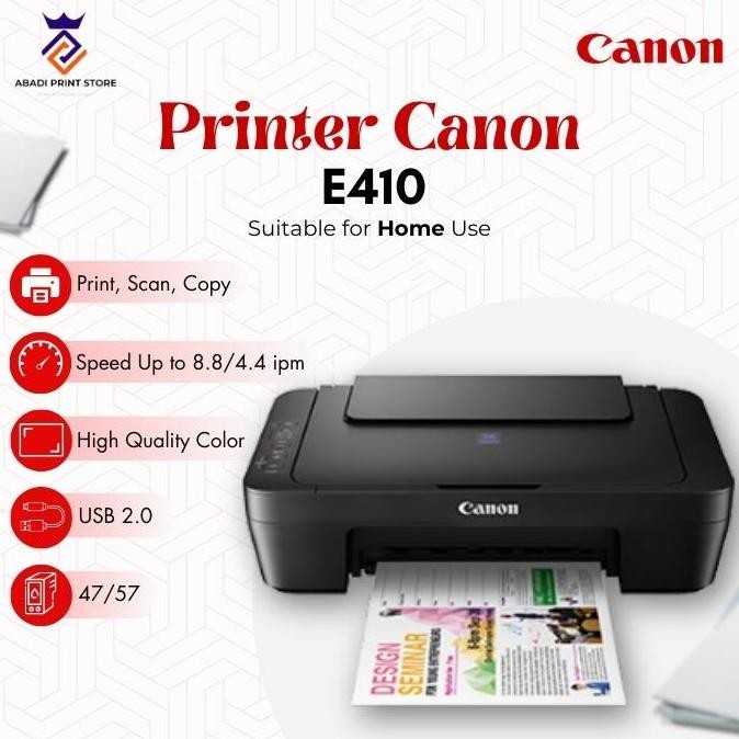 Canon Printer E410 / E 410 / E-410 New Stok