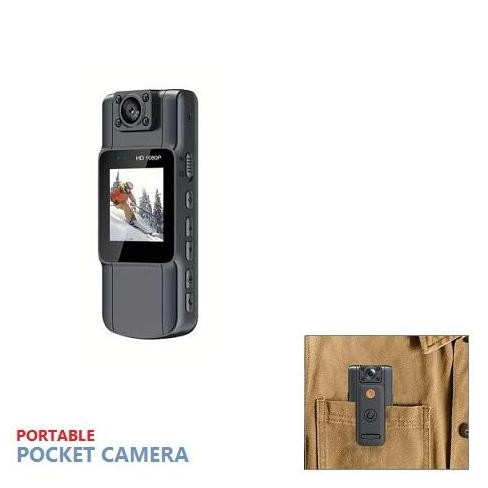 Tersedia Mini Portable Camera Night Vision With LCD HD 2K 4K WIFI - Kamera Mini Wireless - Spy Camer