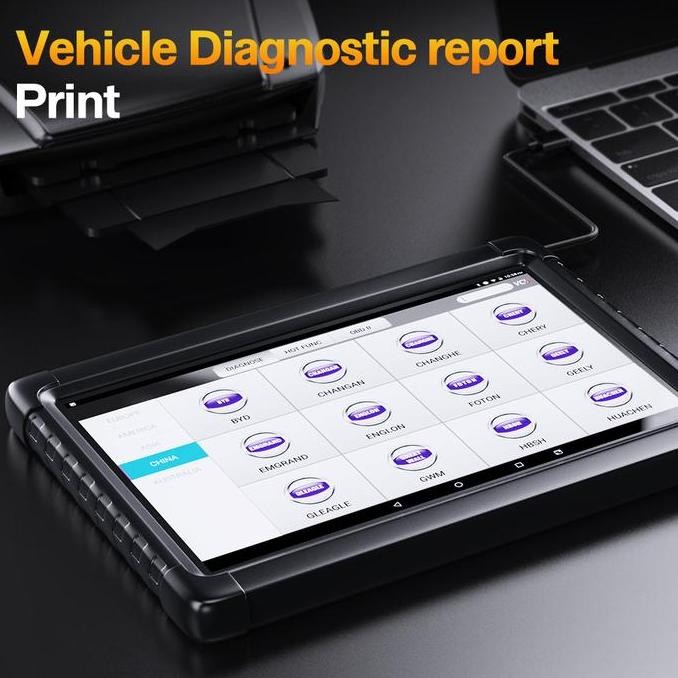 Sale Bahasa IndonesiaAncel X6 Bluetooth Obd2 Scanner Alat Diagnosis Mobil Active Test Tool