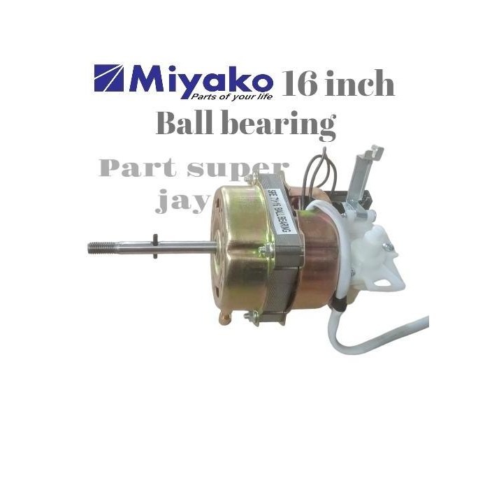 Dinamo Kipas Angin Dinding Miyako Kaw-1662 Double Ball Bearing
