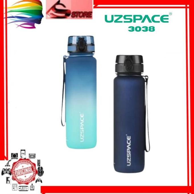 Uzspace Botol Air Minum Olahraga Frosted Bottle Drinking Water Bottle