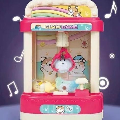Mainan Edukasi Anak Mesin Capit Boneka Claw Game Jepit Boneka Timezone